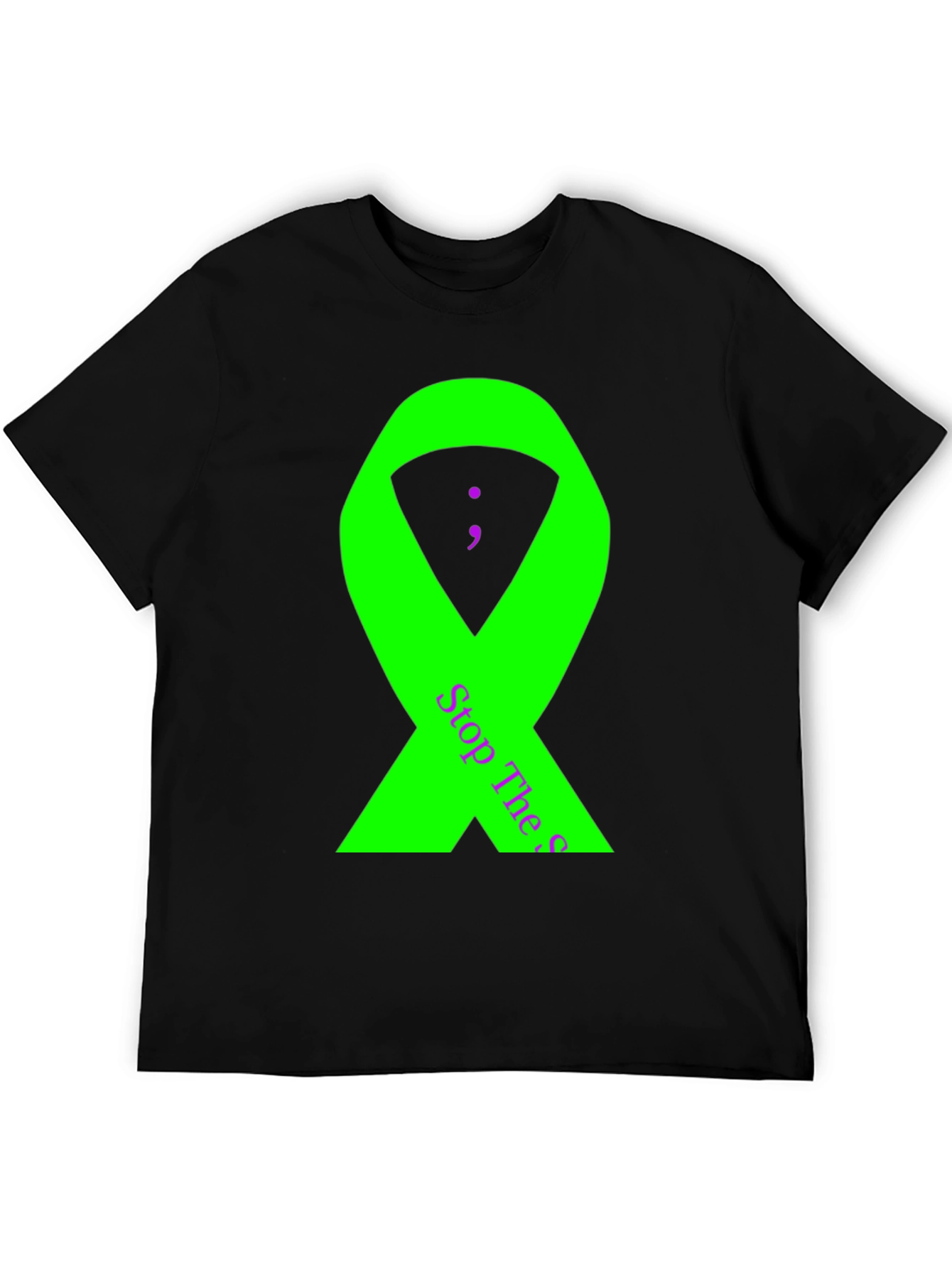 Stop The Stigma Awareness Ribbon T-Shirt