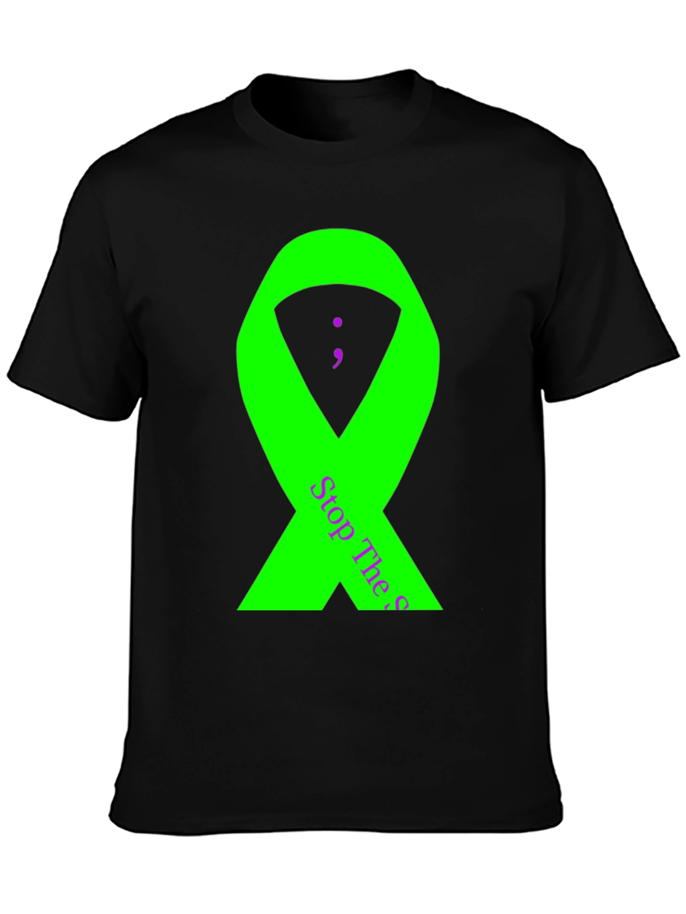 Stop The Stigma Awareness Ribbon T-Shirt