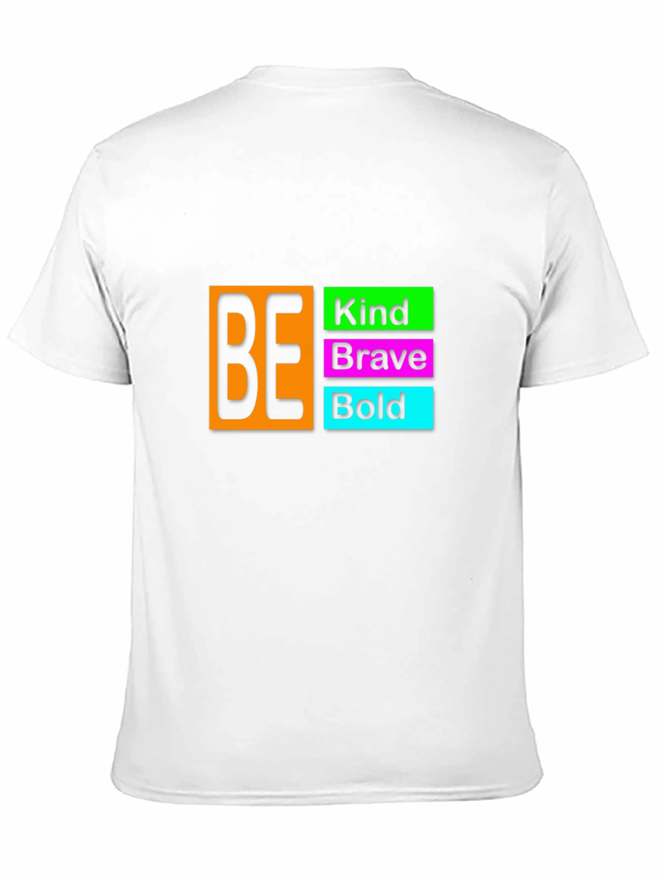 Be Kind Brave Bold Black T-Shirt