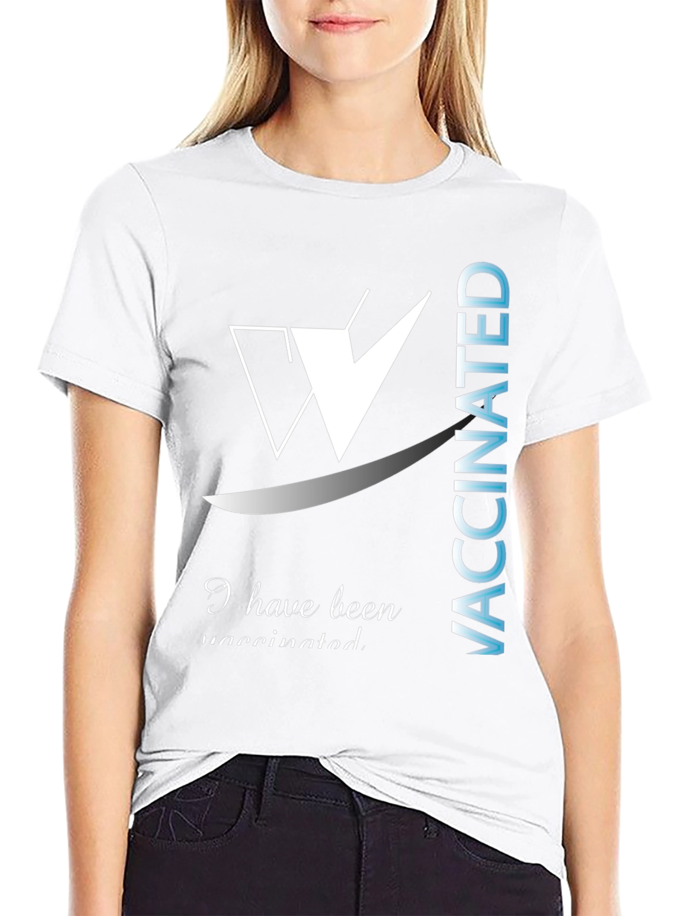 I Have Been Vaccinated Black T-Shirt