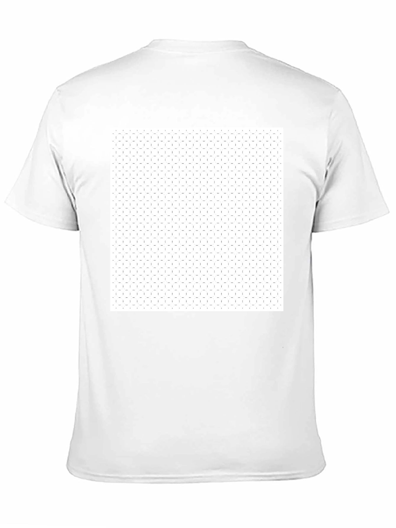 Black Crew Neck T-Shirt with Graphic
