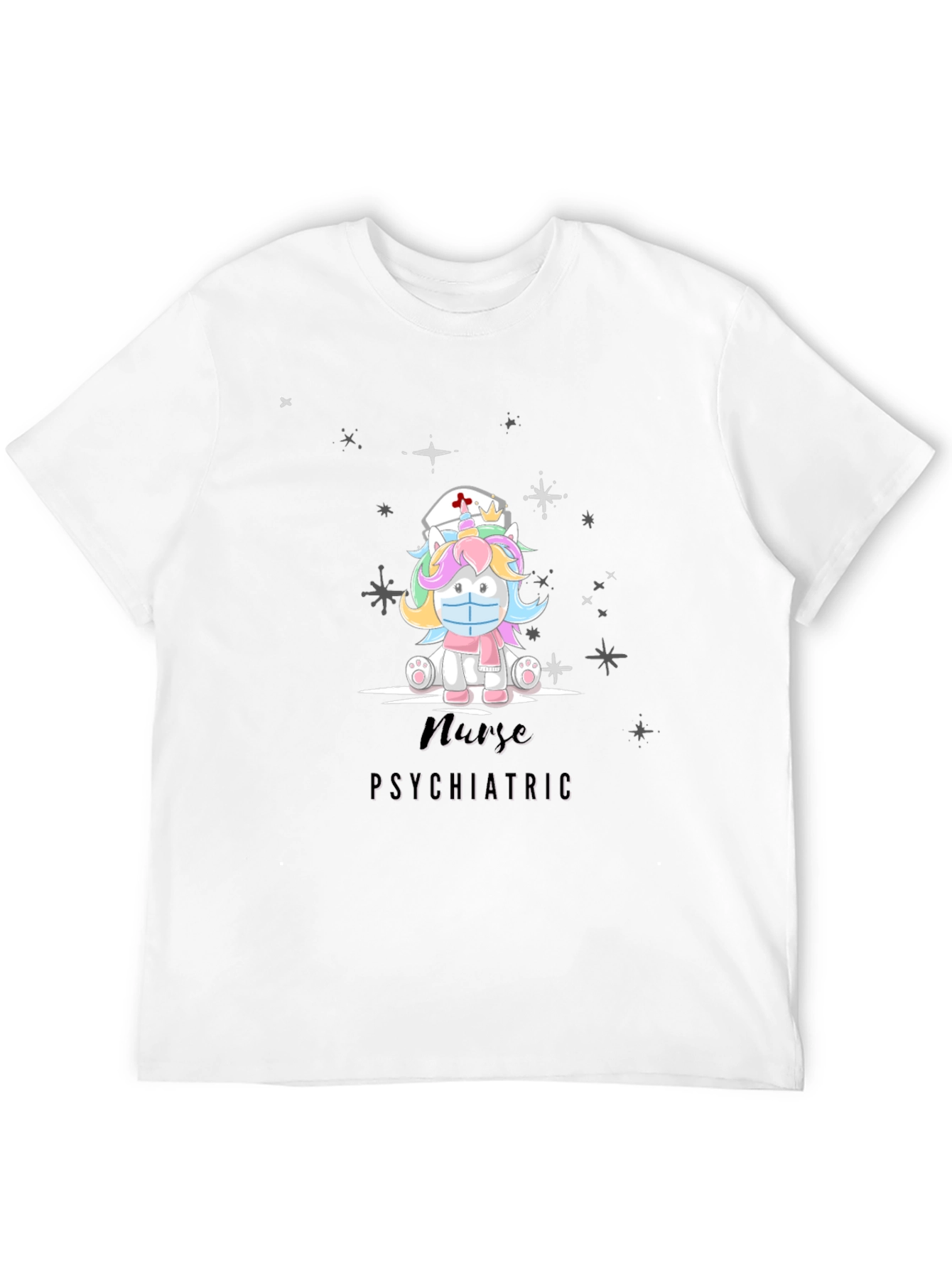 Nurse Psychiatric Unicorn T-Shirt