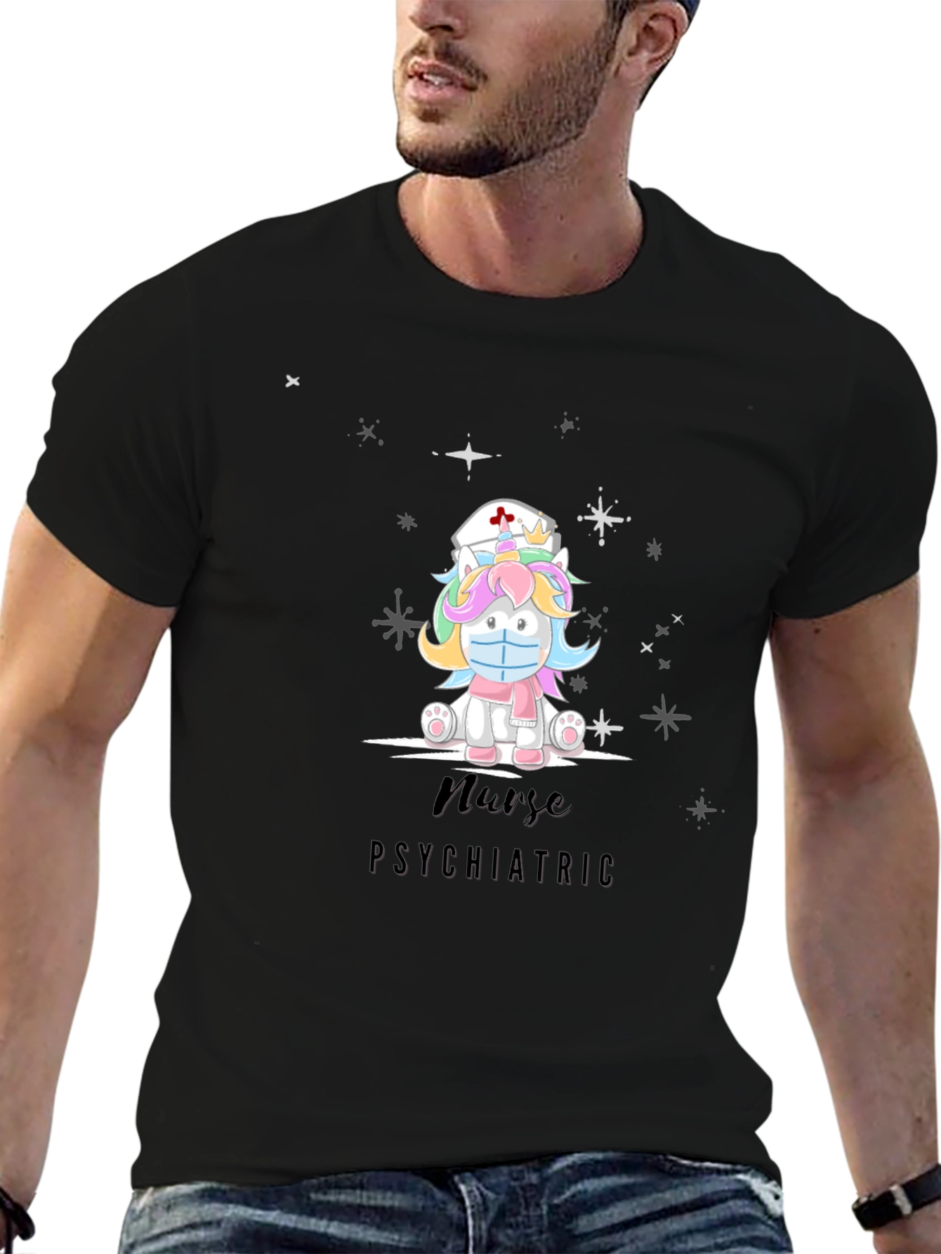 Nurse Psychiatric Unicorn T-Shirt
