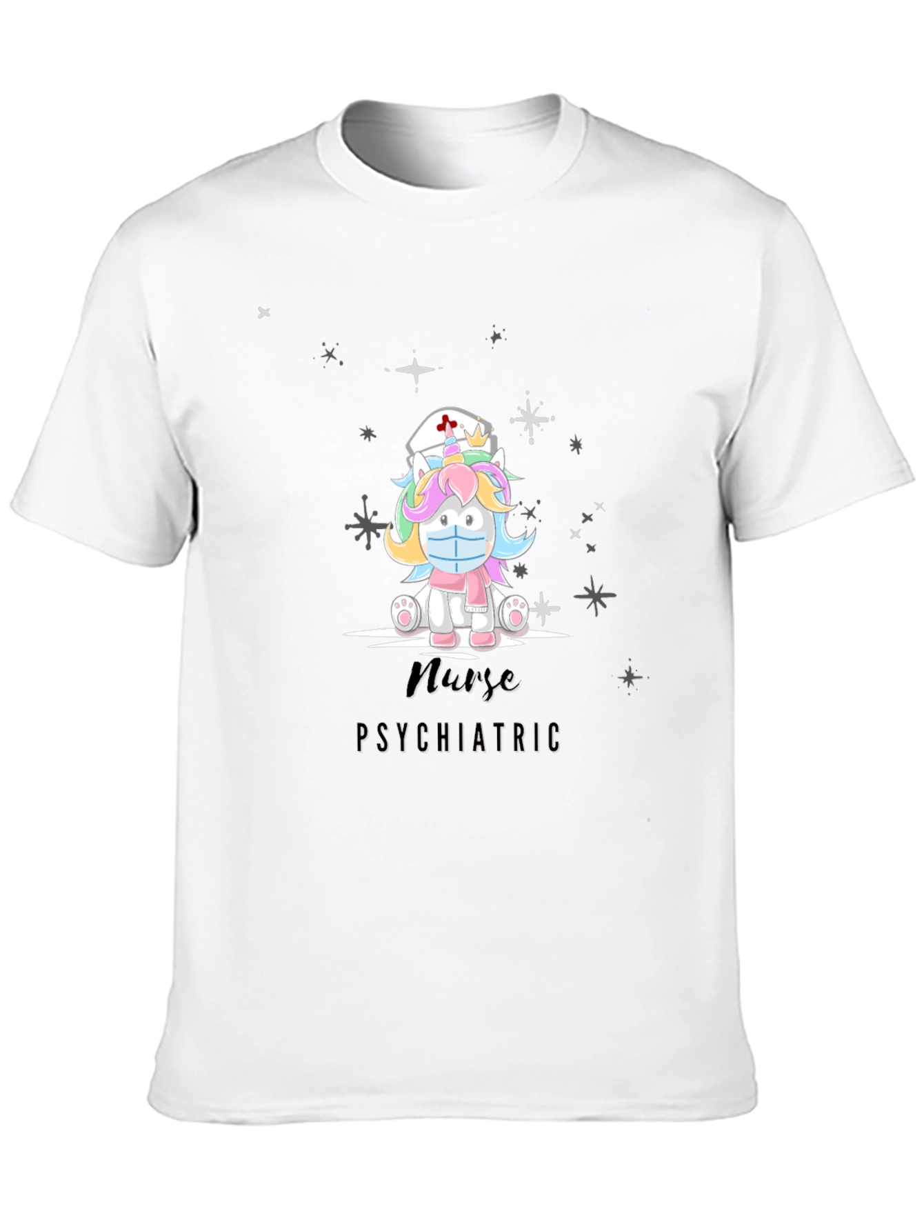 Nurse Psychiatric Unicorn T-Shirt