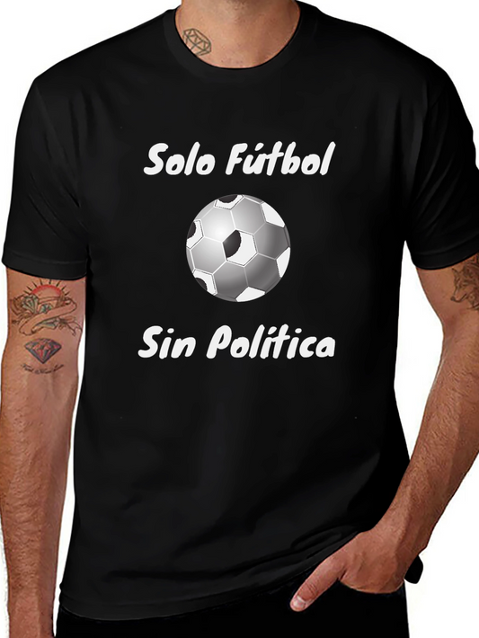 Solo Futbol Tee - Soccer Ball Graphic T-Shirt