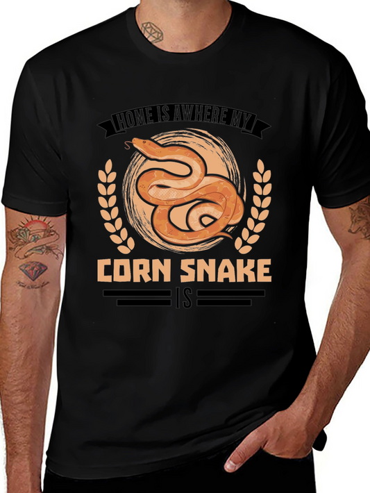 Home is Where My Corn Snake Is T-Shirt