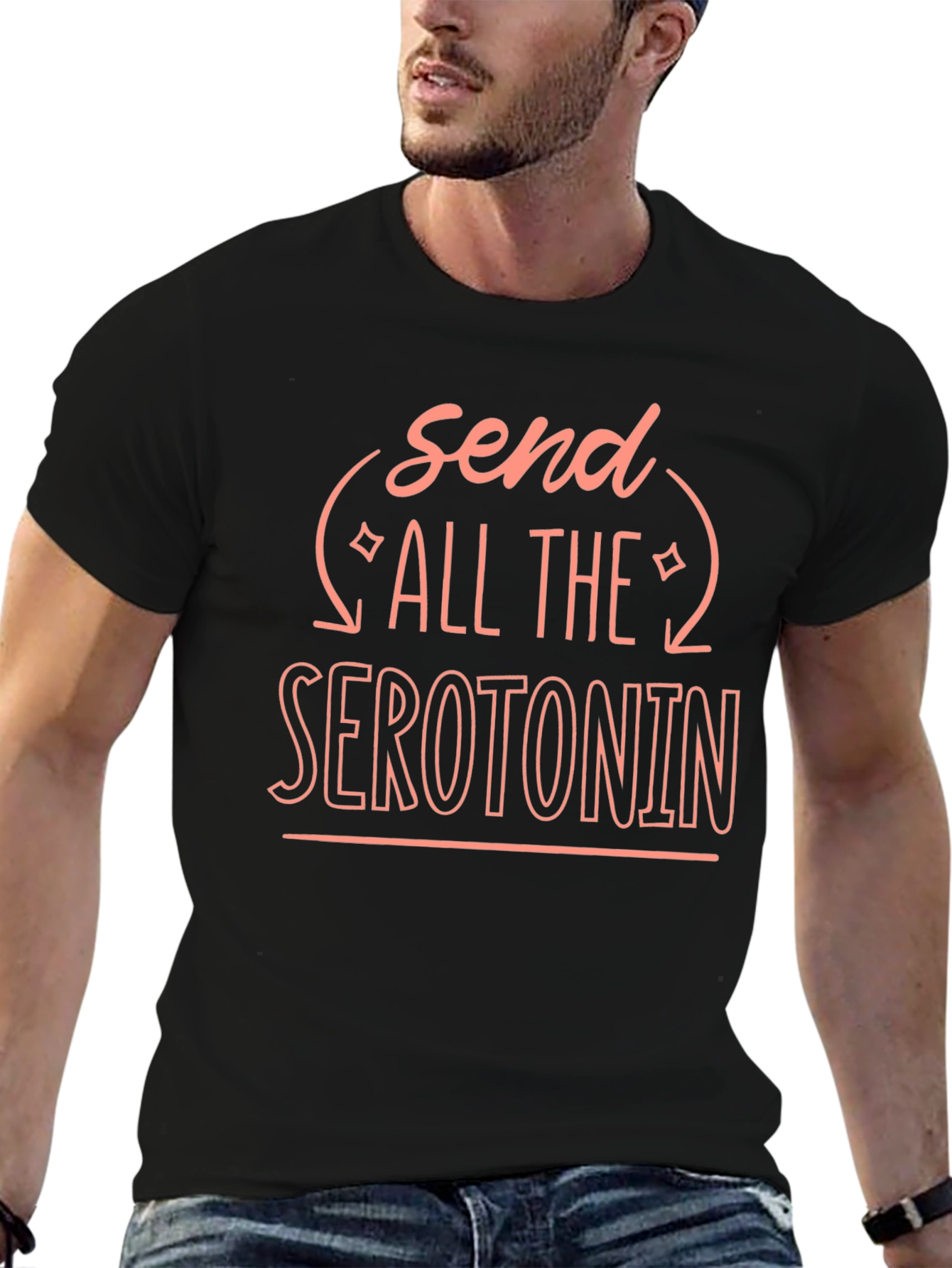 Send All The Serotonin Graphic Tee