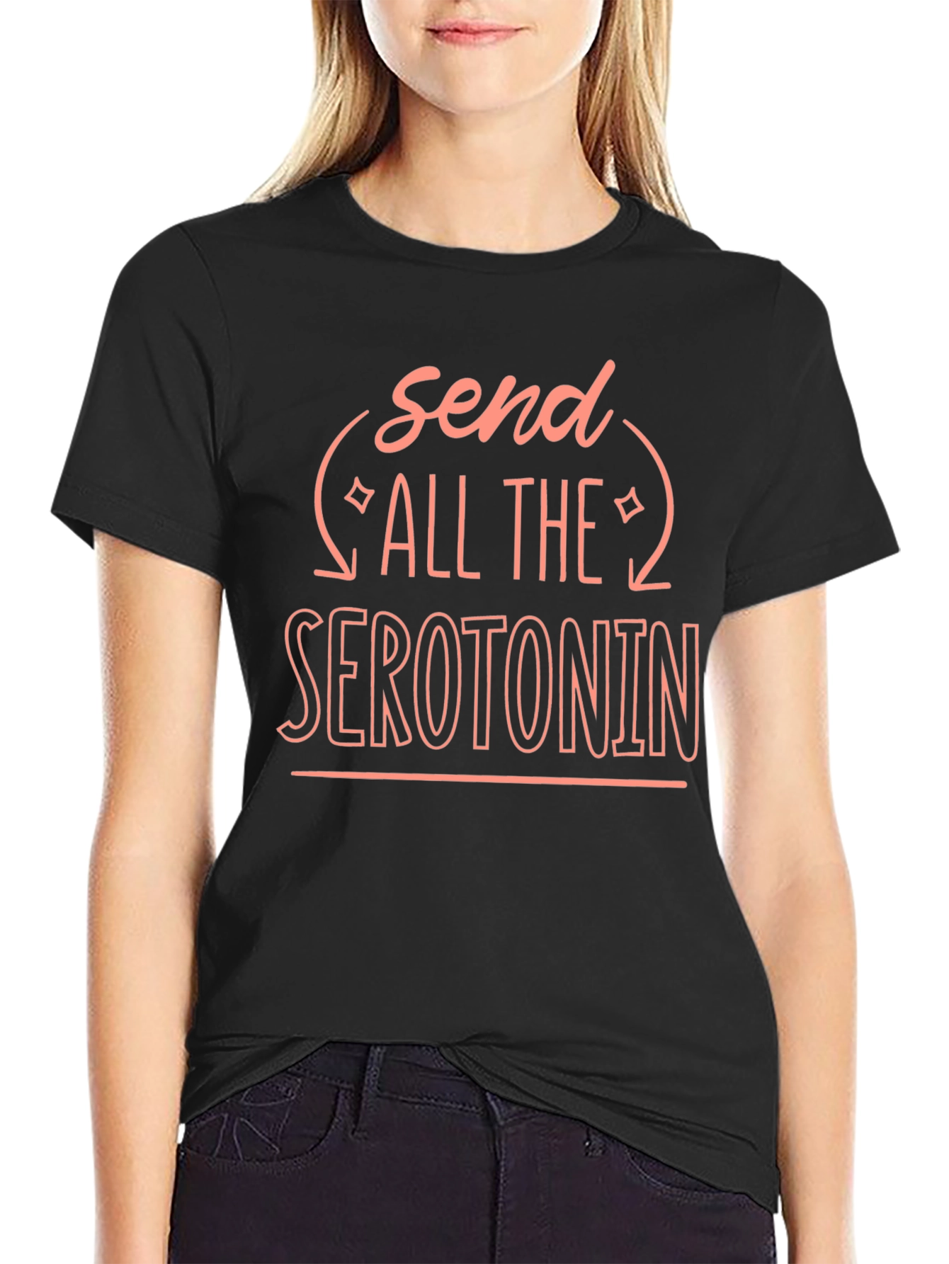 Send All The Serotonin Graphic Tee