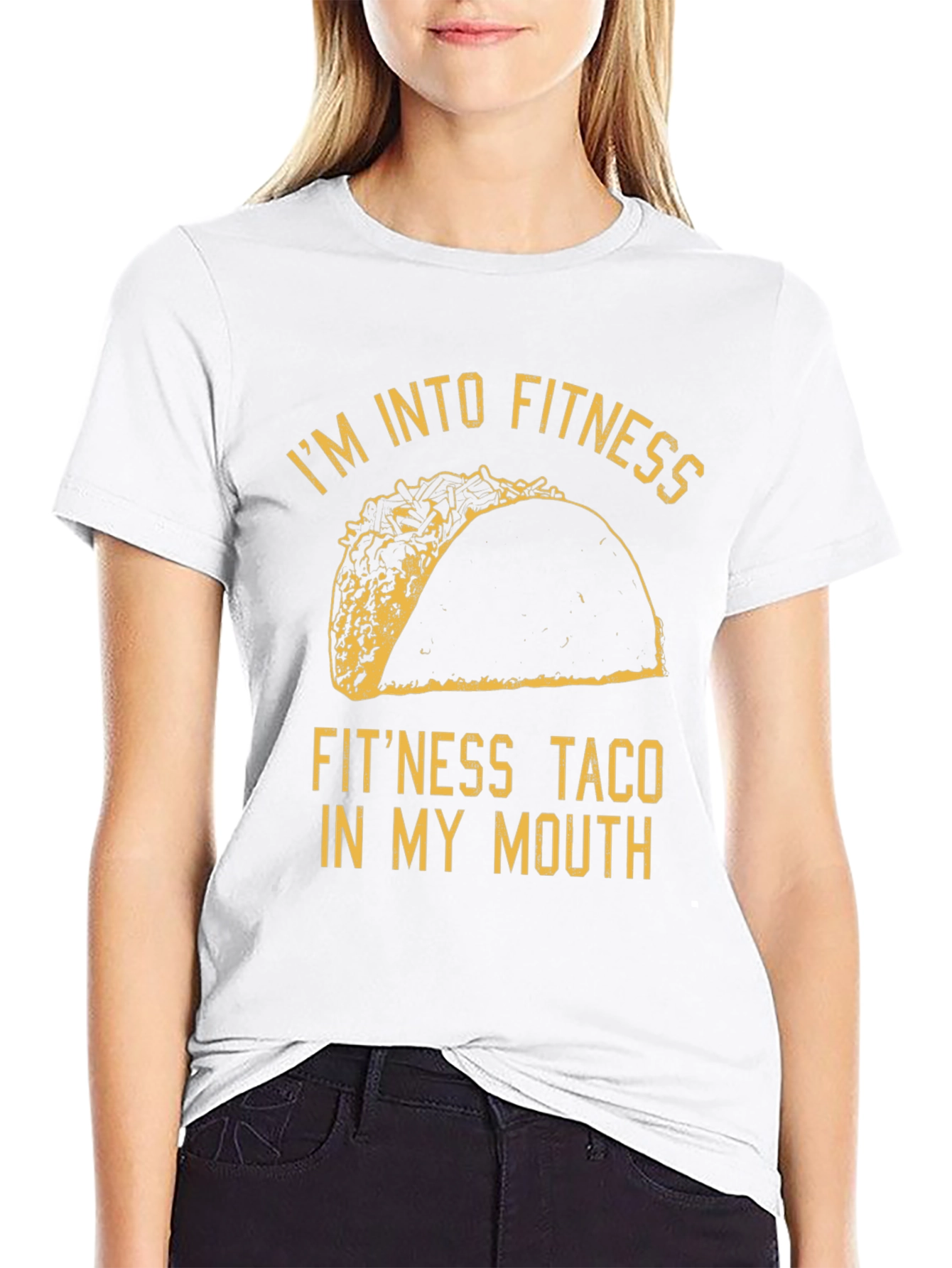Im Into Fitness Taco T-Shirt