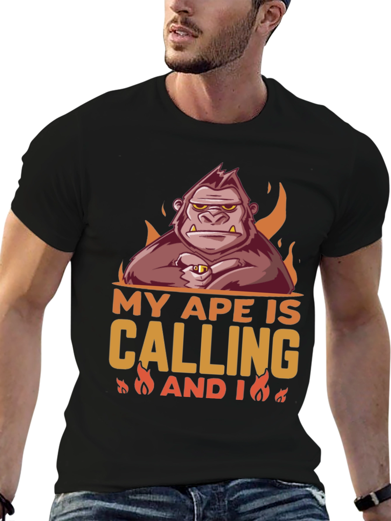 My Ape Is Calling Graphic T-Shirt