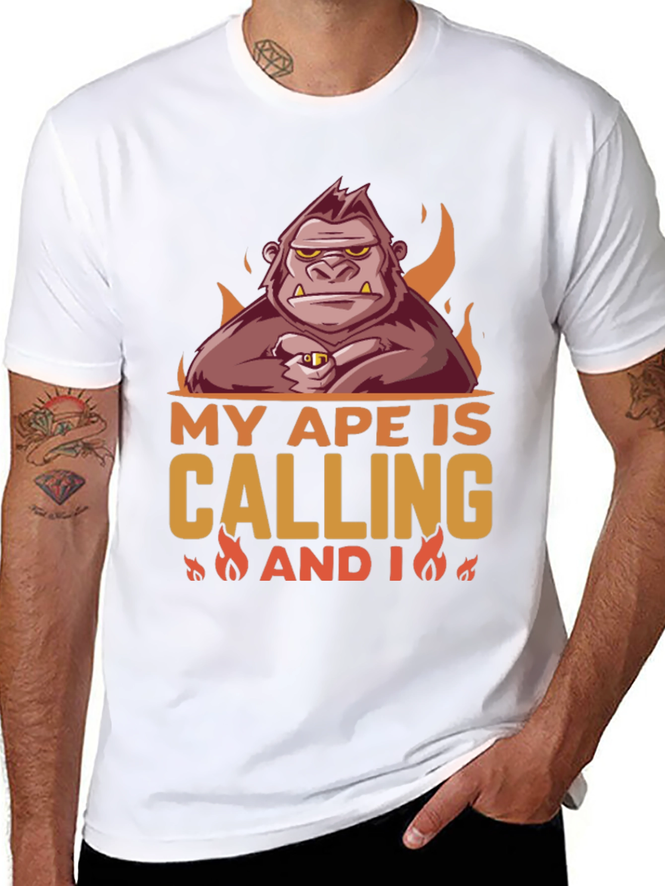 My Ape Is Calling Graphic T-Shirt