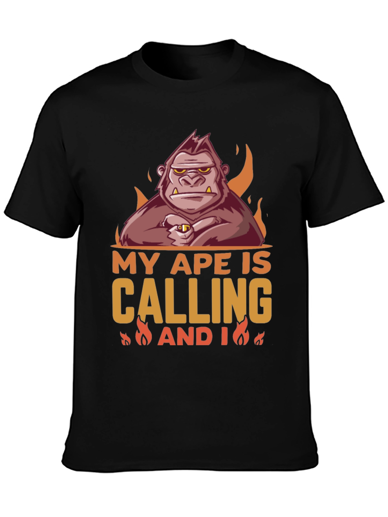 My Ape Is Calling Graphic T-Shirt