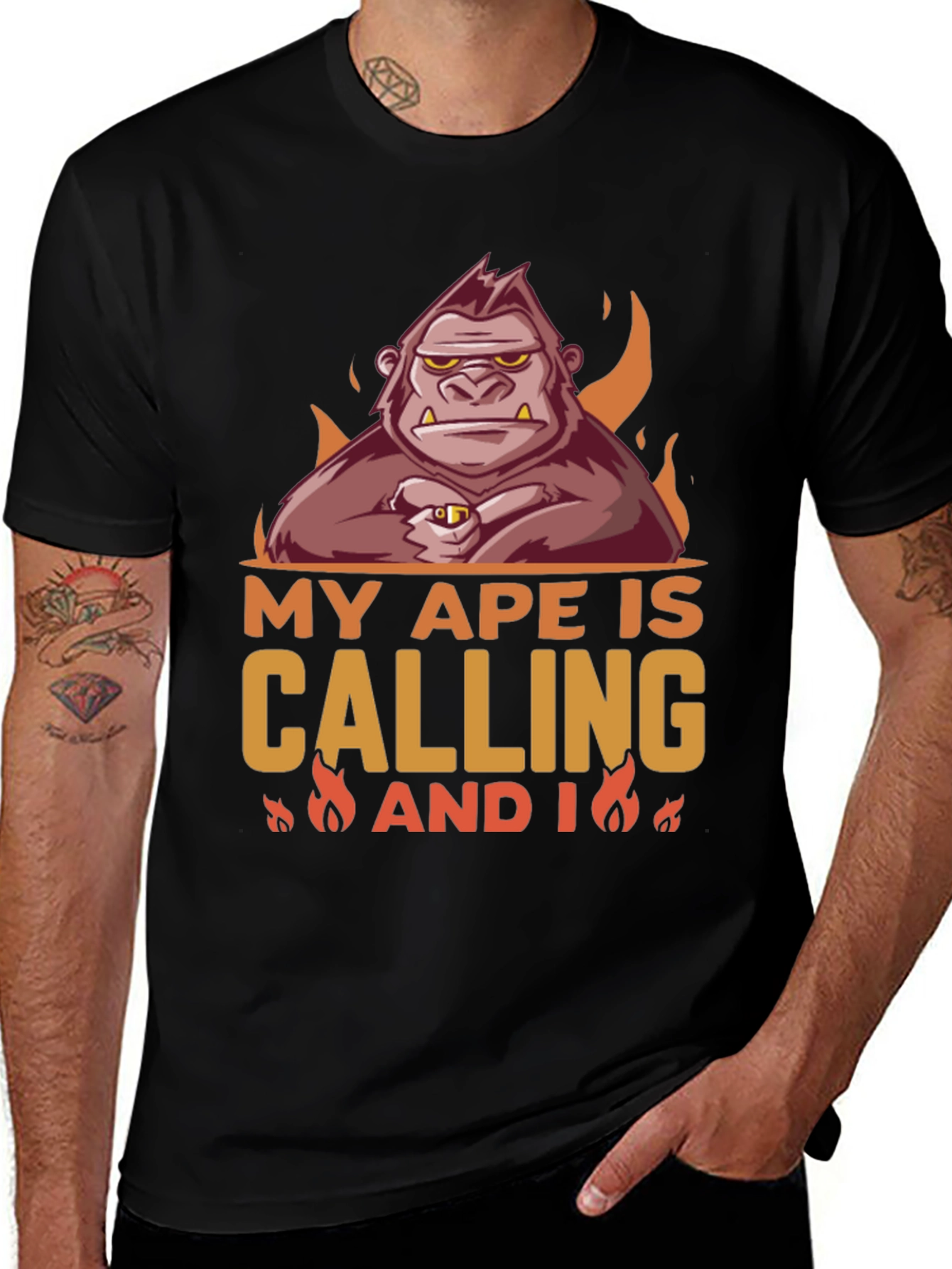My Ape Is Calling Graphic T-Shirt