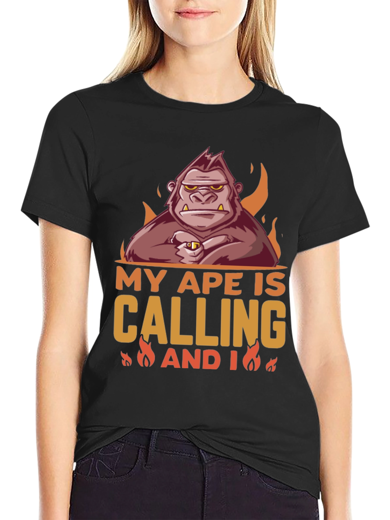 My Ape Is Calling Graphic T-Shirt