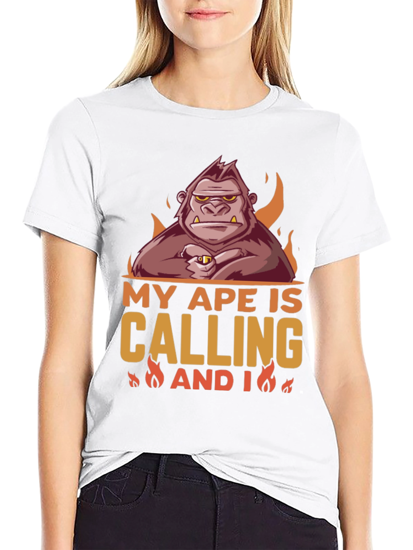 My Ape Is Calling Graphic T-Shirt