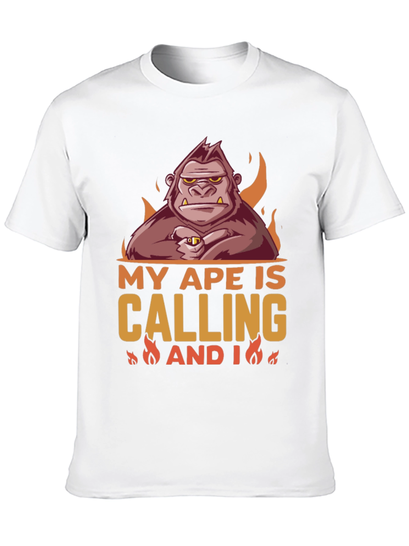 My Ape Is Calling Graphic T-Shirt