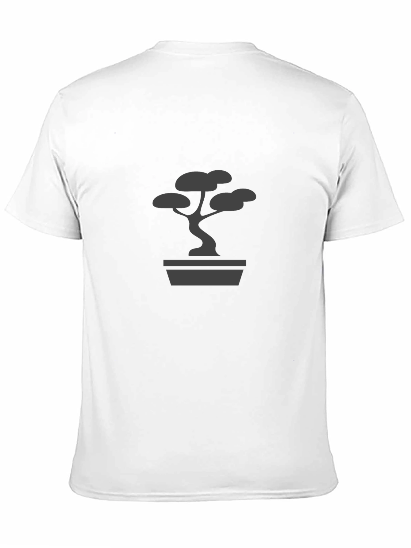 Bonsai Tree Graphic T-Shirt - Black
