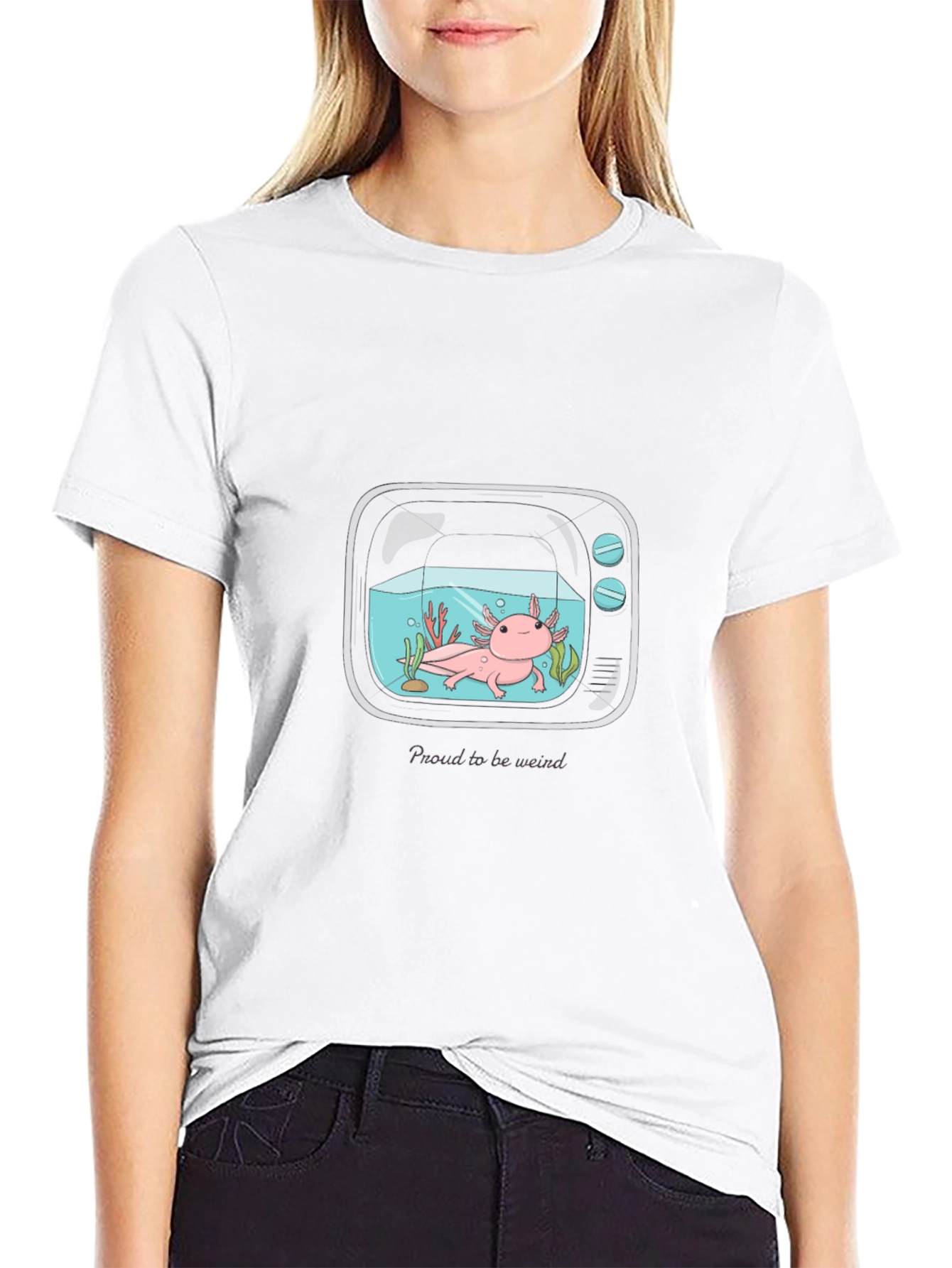 Proud to Be Weird Axolotl T-Shirt