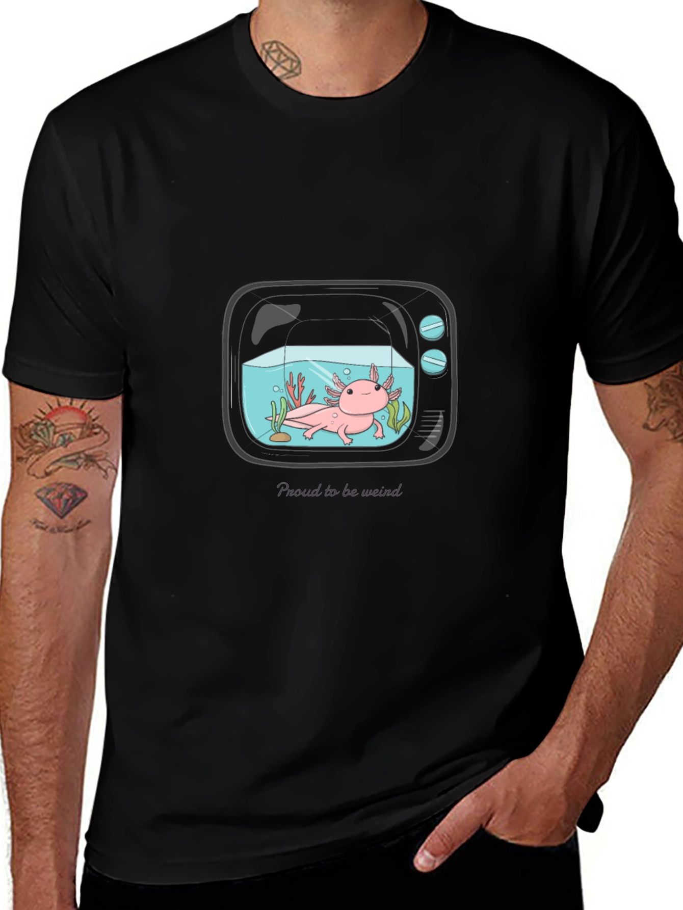 Proud to Be Weird Axolotl T-Shirt