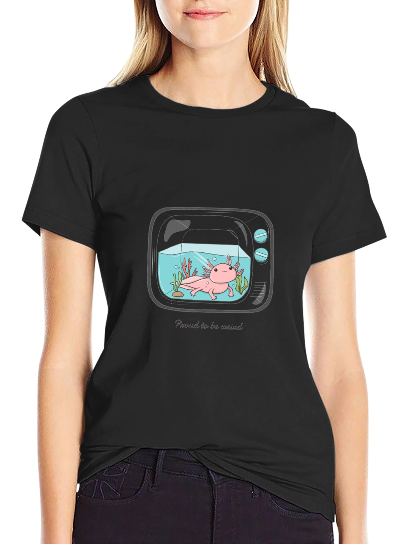 Proud to Be Weird Axolotl T-Shirt