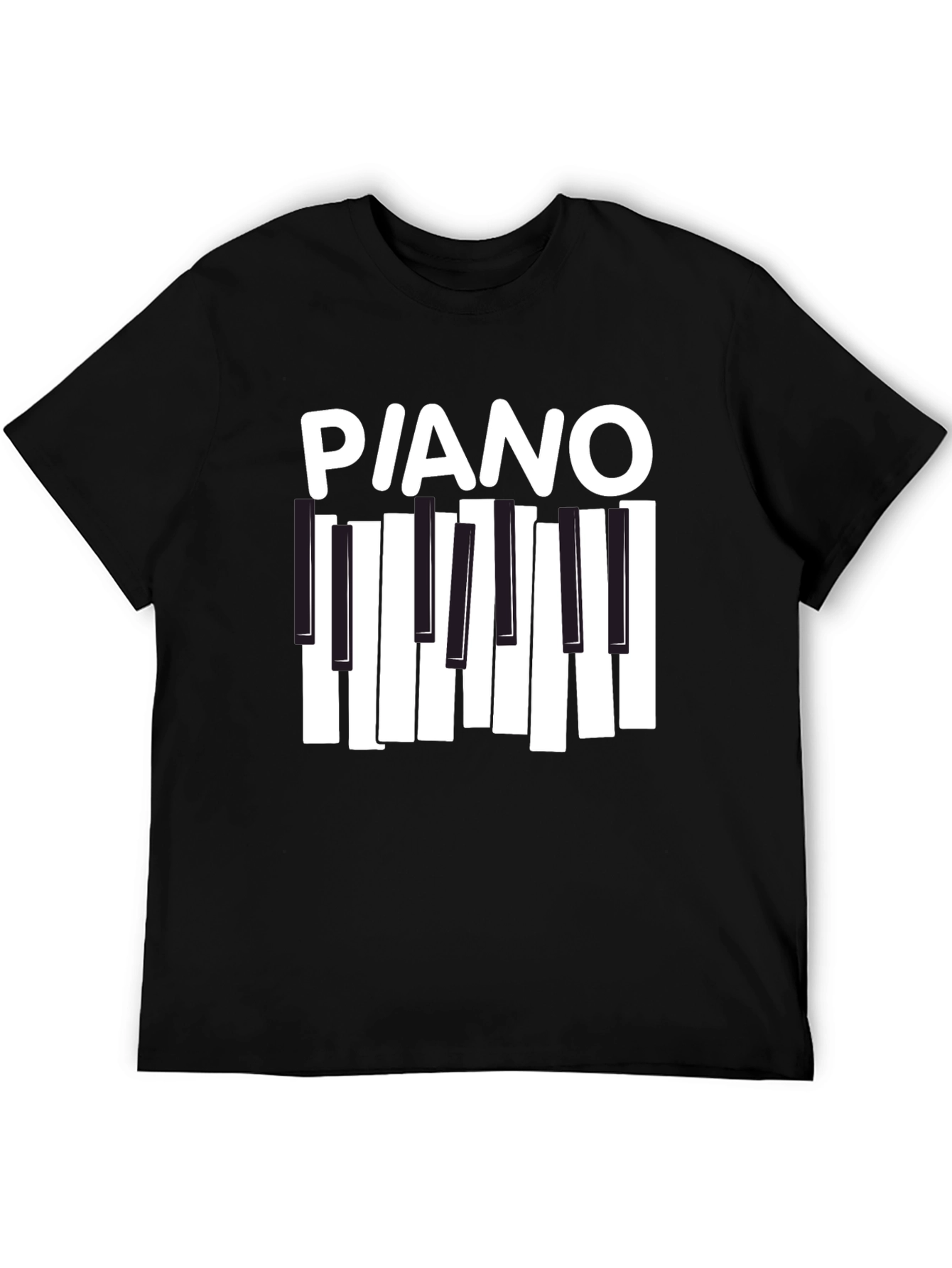 Piano Keys Graphic T-Shirt - Music Lover Tee