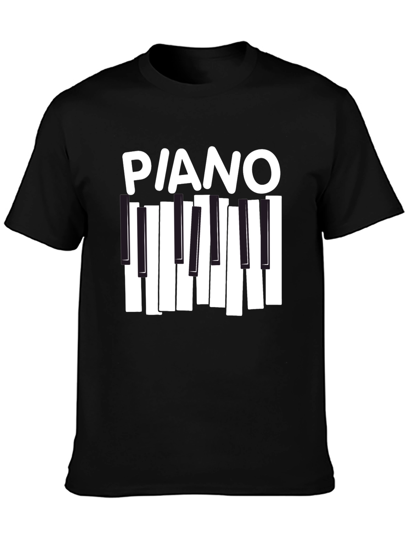 Piano Keys Graphic T-Shirt - Music Lover Tee