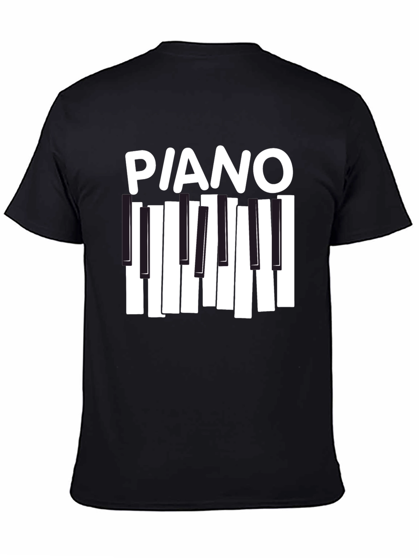 Piano Keys Graphic T-Shirt - Music Lover Tee
