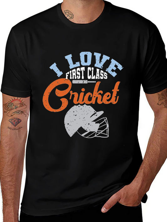 I Love First Class Cricket T-Shirt
