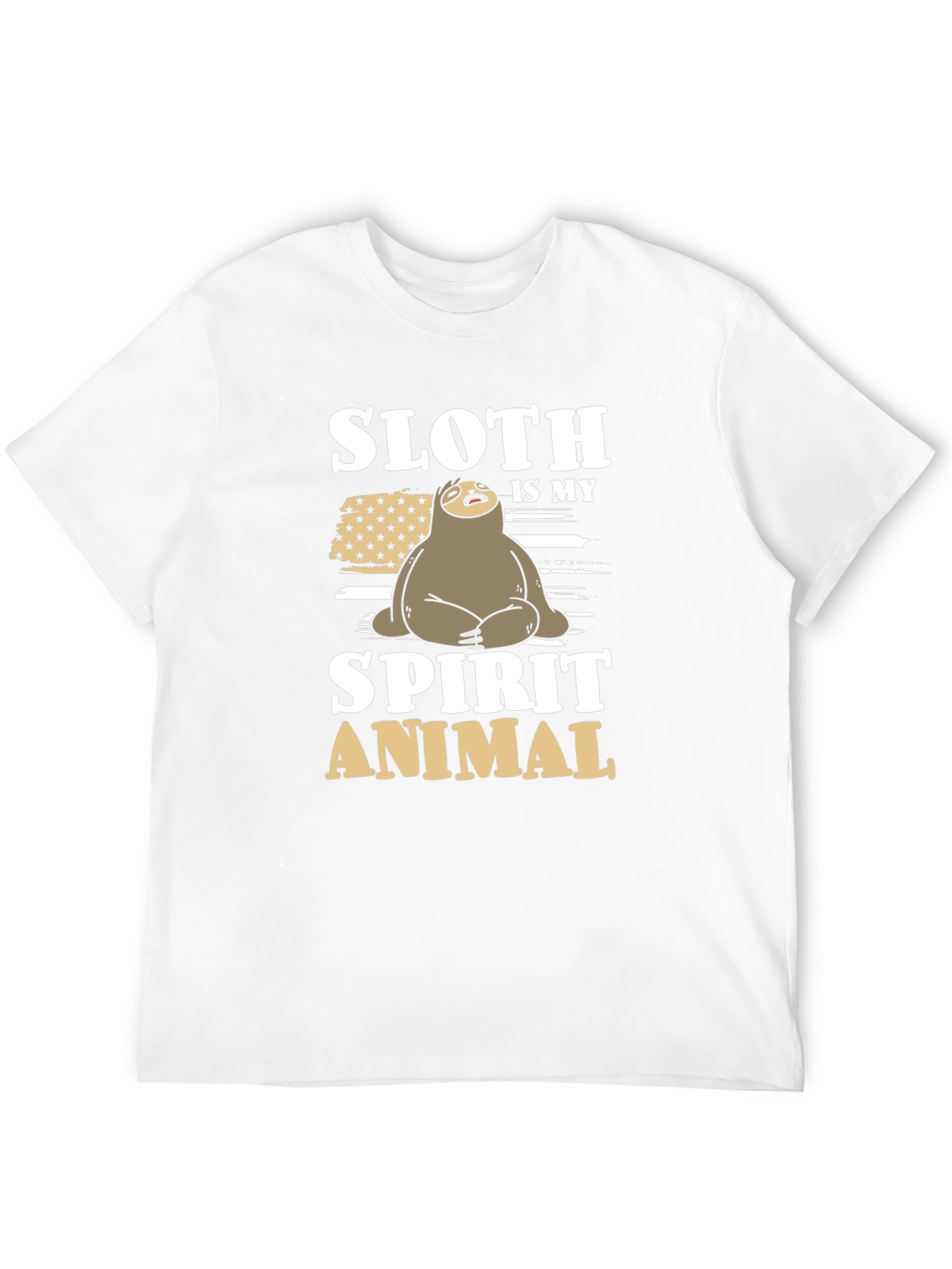 Sloth Spirit Animal Graphic Tee