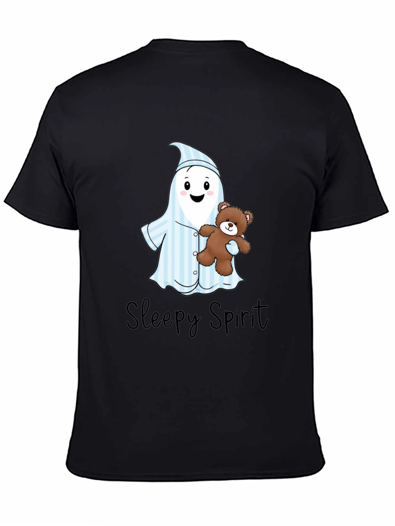 Sleepy Spirit T-Shirt - Cute Cartoon Graphic Tee