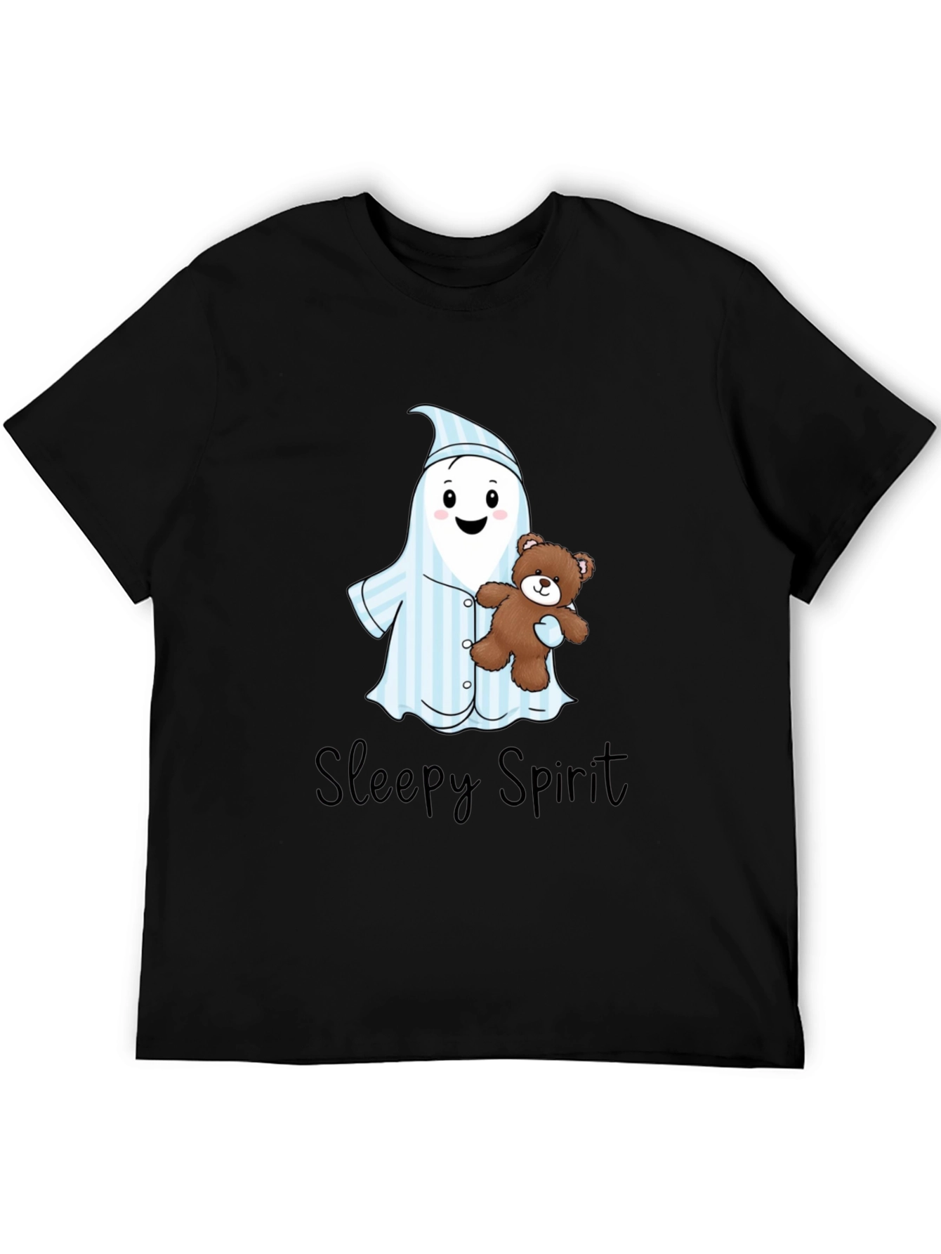 Sleepy Spirit T-Shirt - Cute Cartoon Graphic Tee