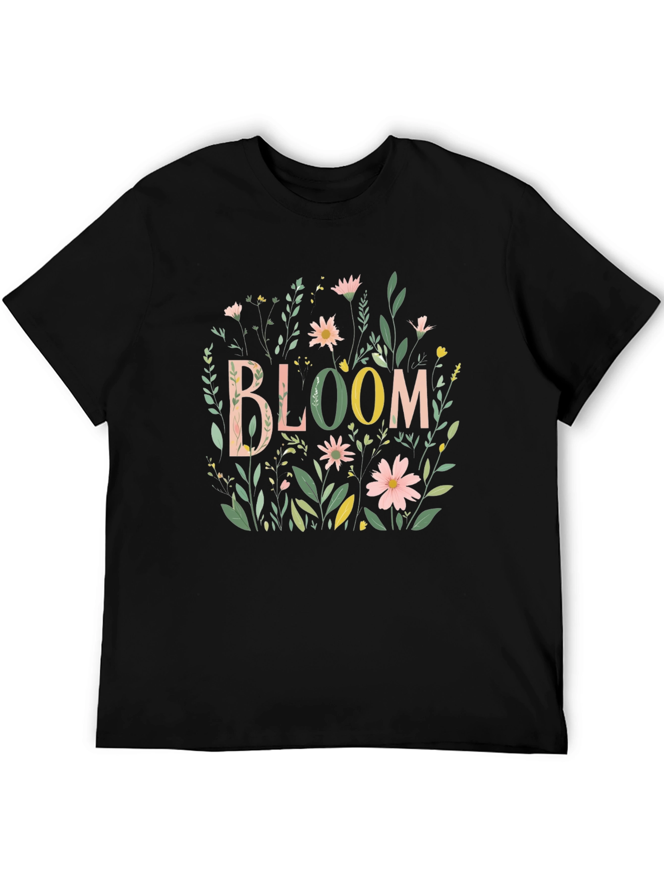Bloom Graphic T-Shirt - Floral Design