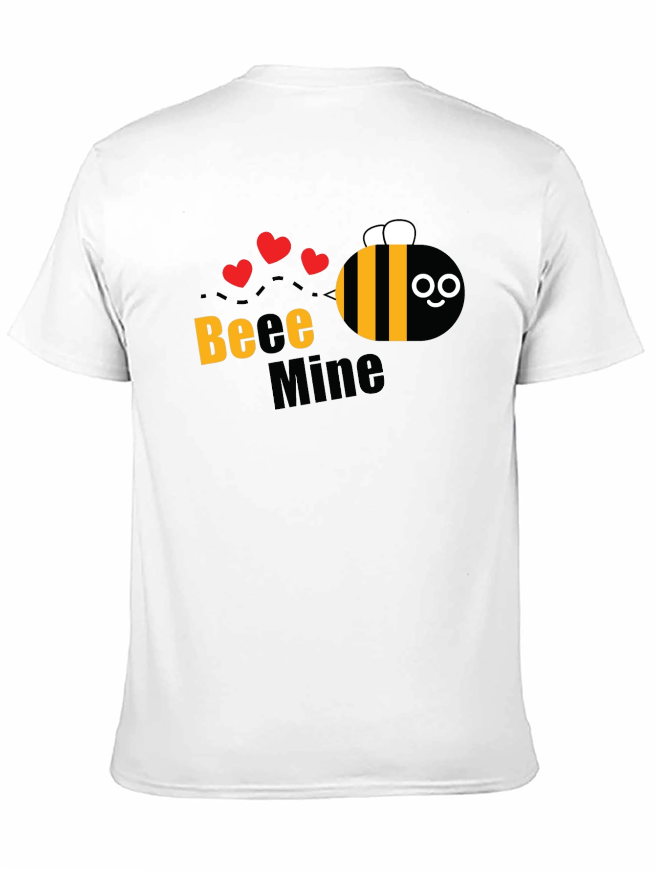 Bee Mine Graphic T-Shirt - Cute Valentines Day Tee