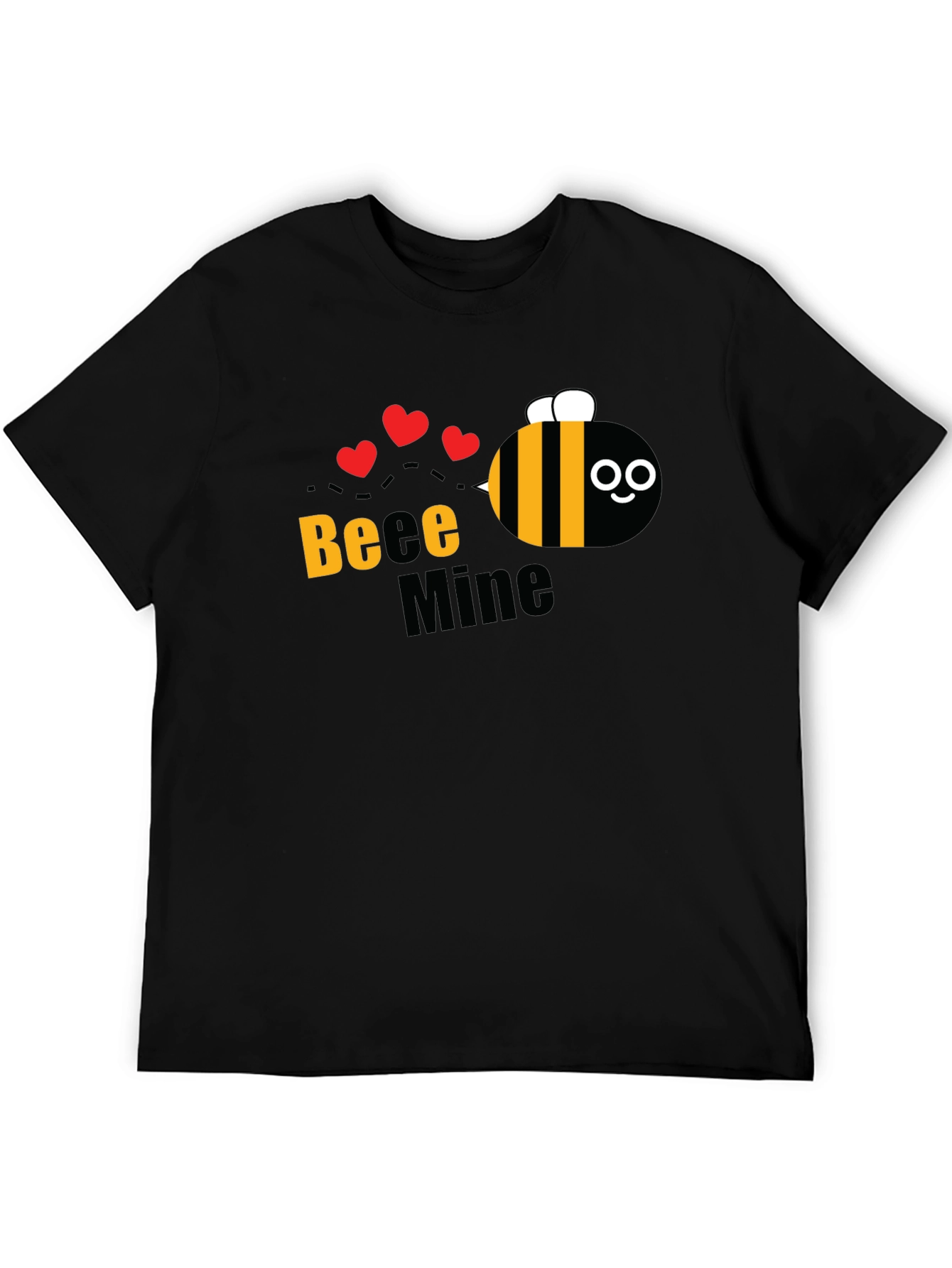 Bee Mine Graphic T-Shirt - Cute Valentines Day Tee