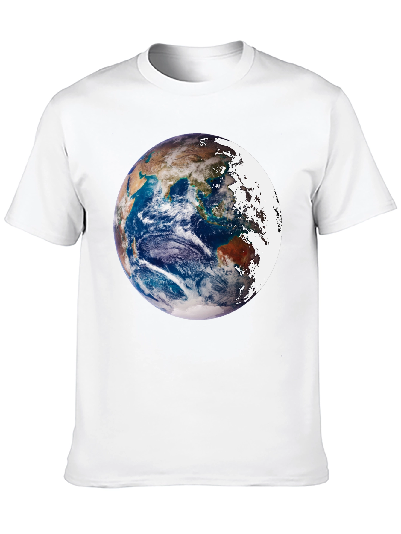 Earth Graphic Black Tee - Global Awareness
