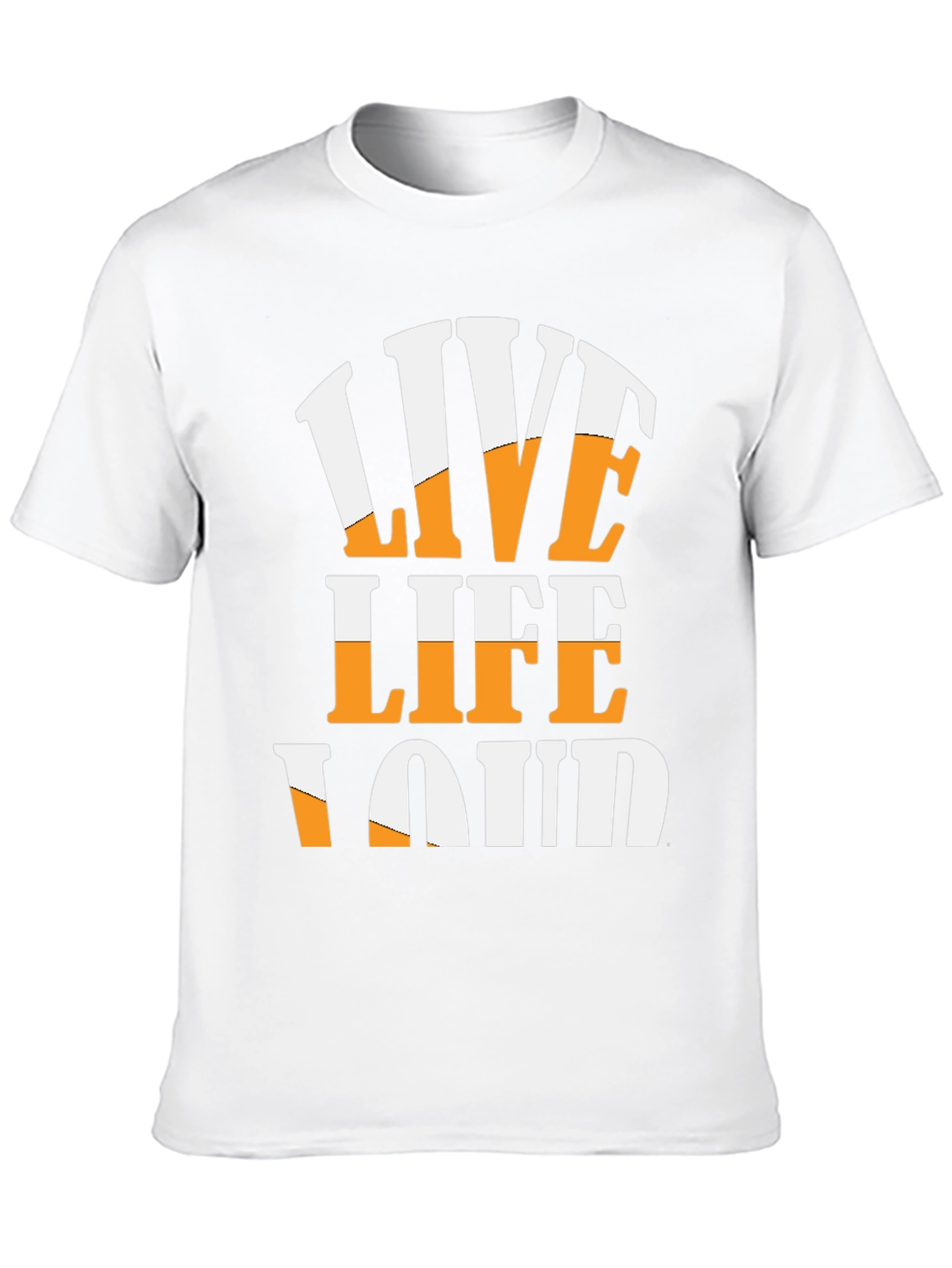 Live Life Loud Graphic T-Shirt