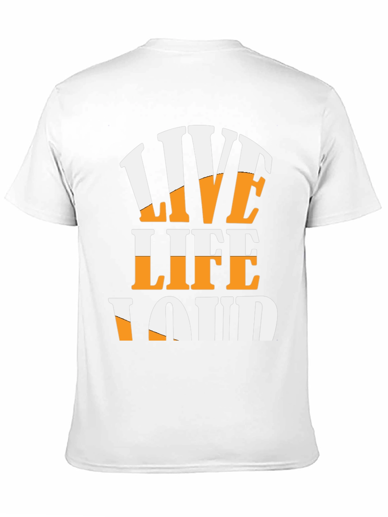 Live Life Loud Graphic T-Shirt