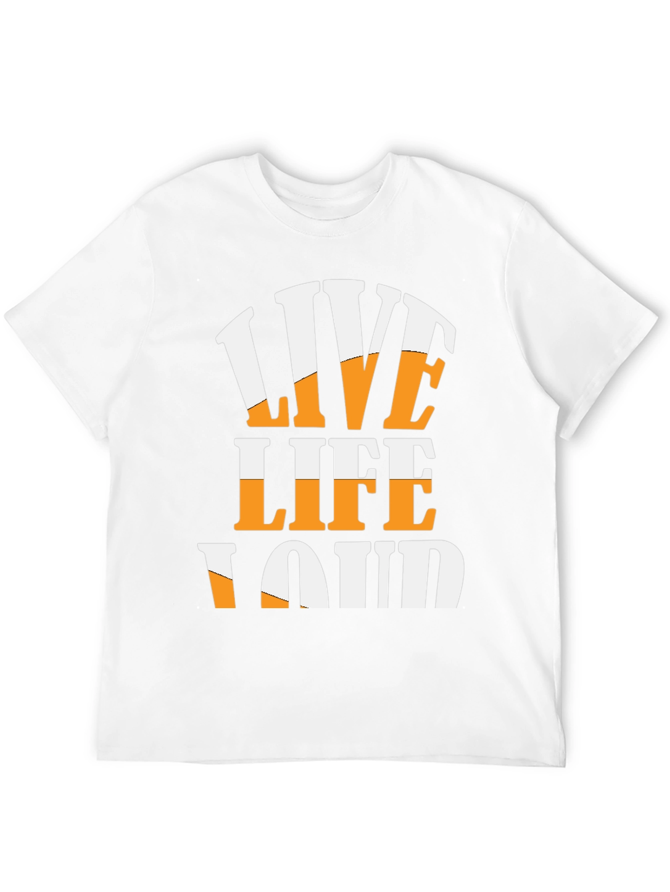 Live Life Loud Graphic T-Shirt