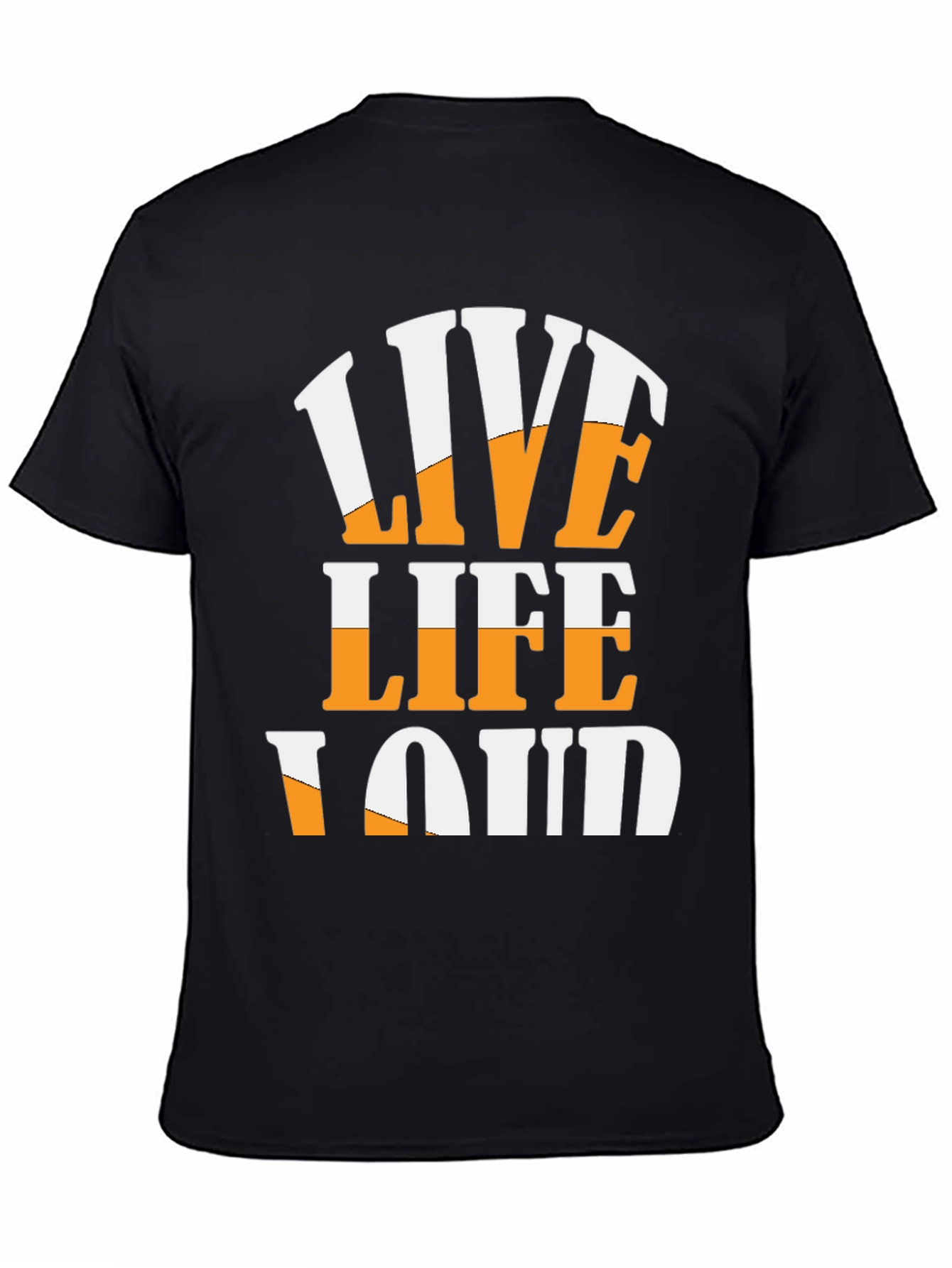 Live Life Loud Graphic T-Shirt