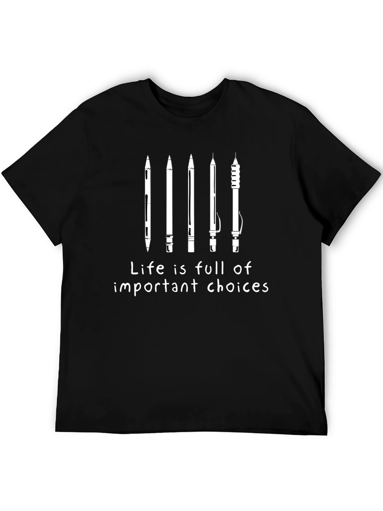 Life Choices Graphic T-Shirt - Black