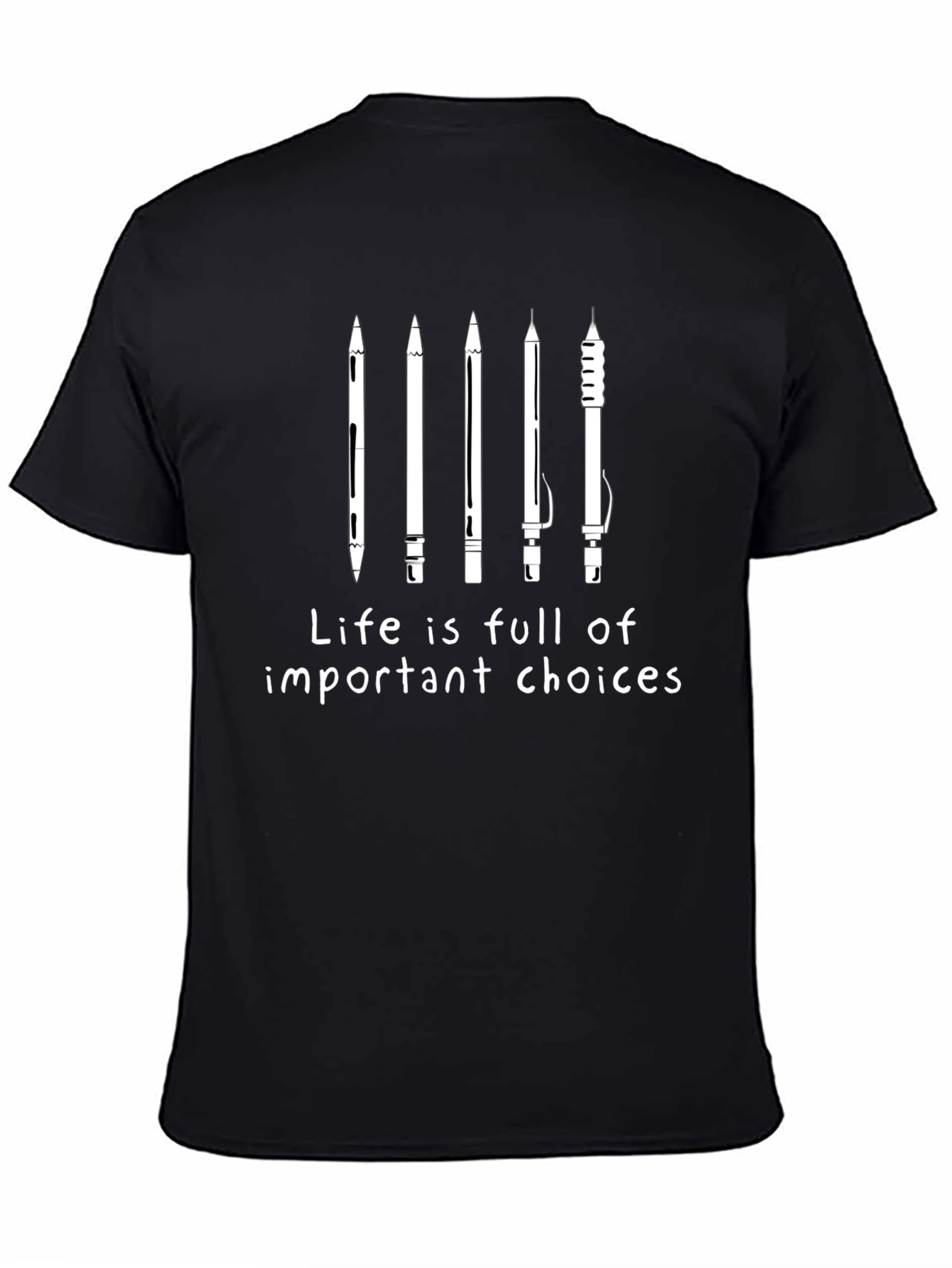 Life Choices Graphic T-Shirt - Black
