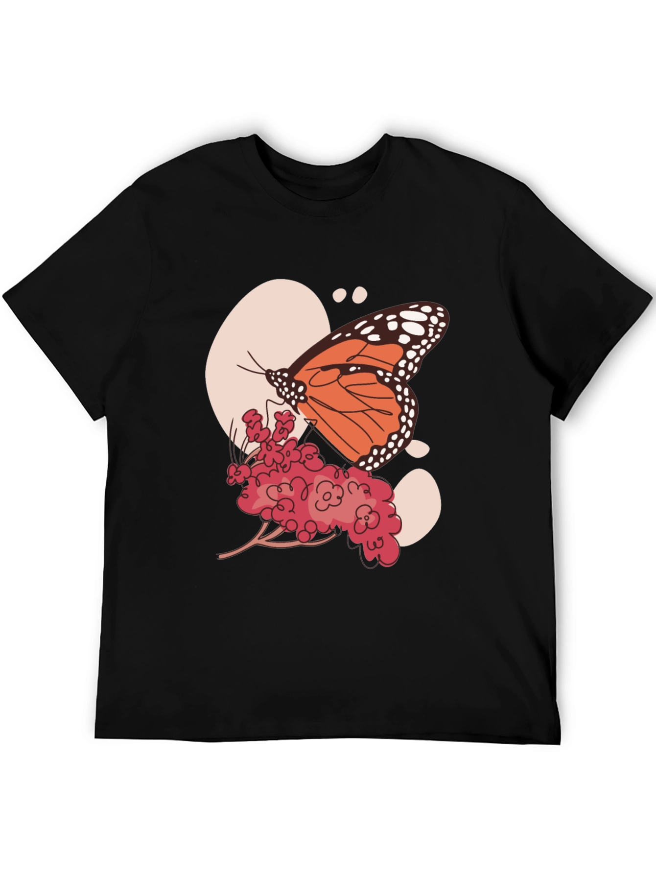 Butterfly Graphic Tee - Nature Inspired Print