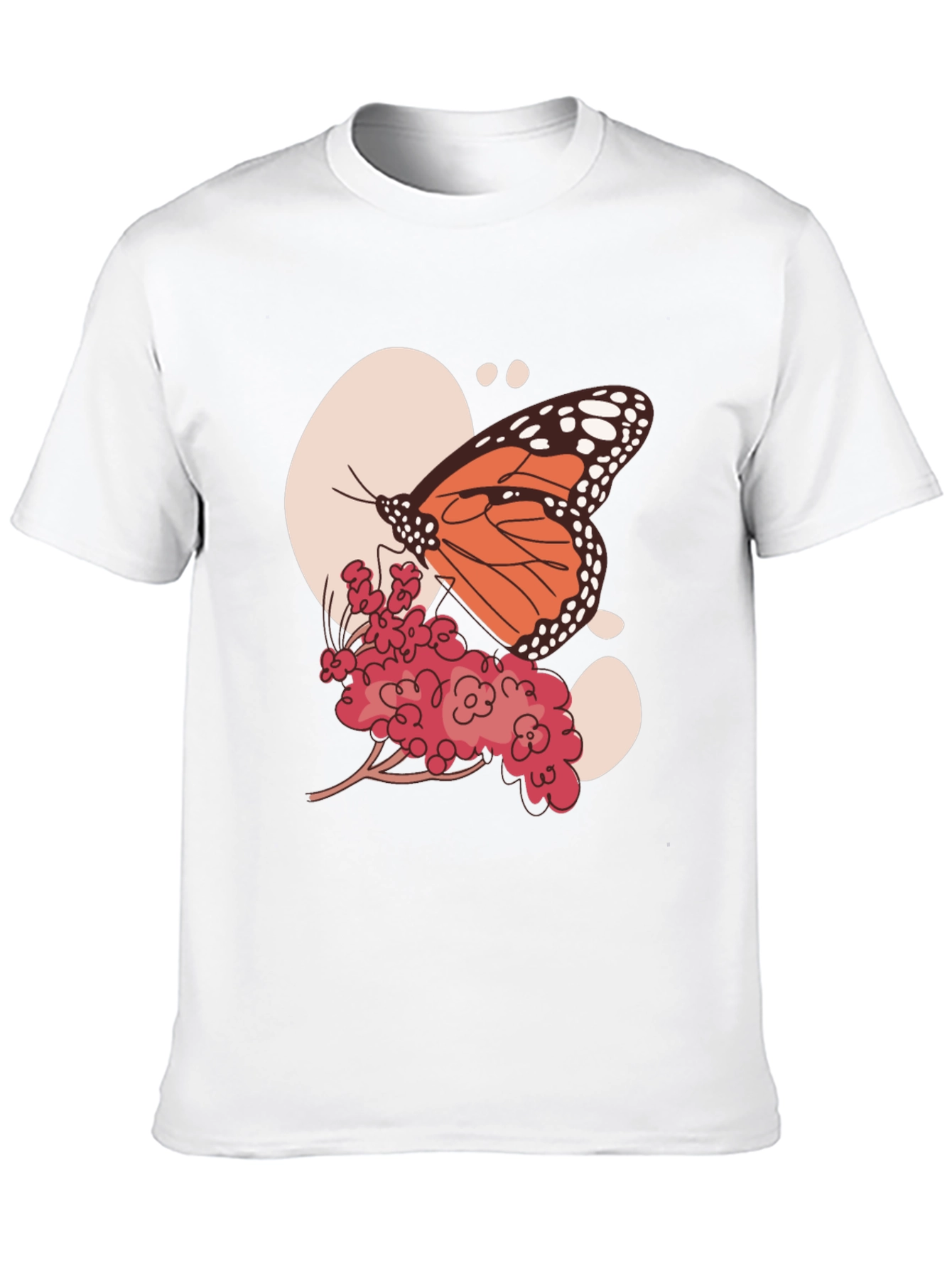 Butterfly Graphic Tee - Nature Inspired Print
