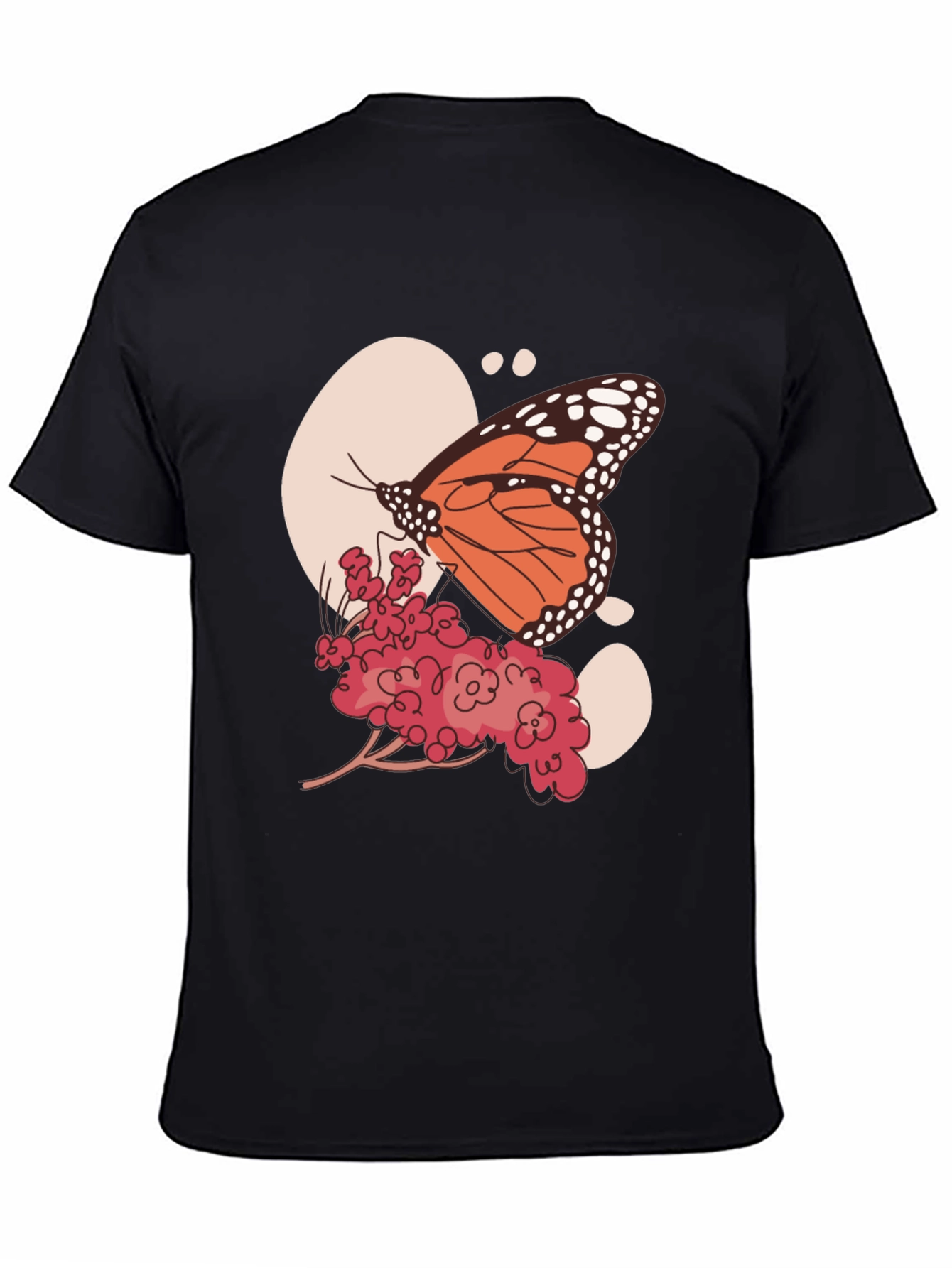 Butterfly Graphic Tee - Nature Inspired Print