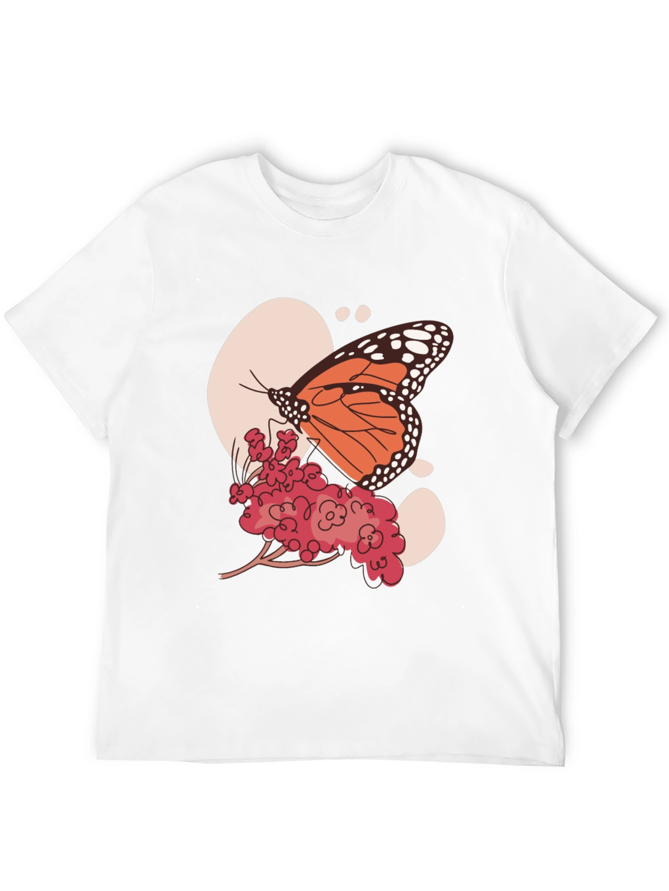Butterfly Graphic Tee - Nature Inspired Print