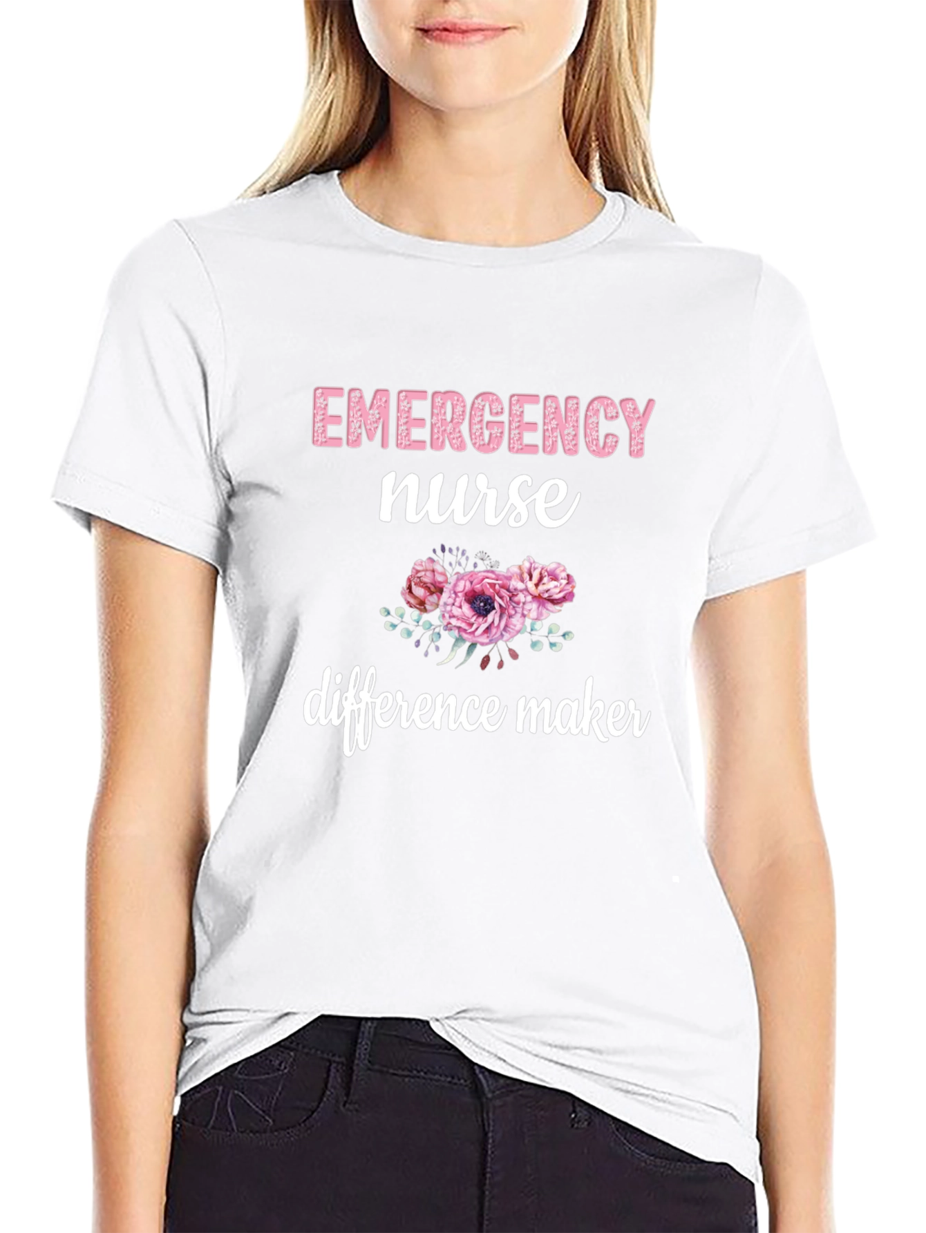 Emergency Nurse Difference Maker T-Shirt