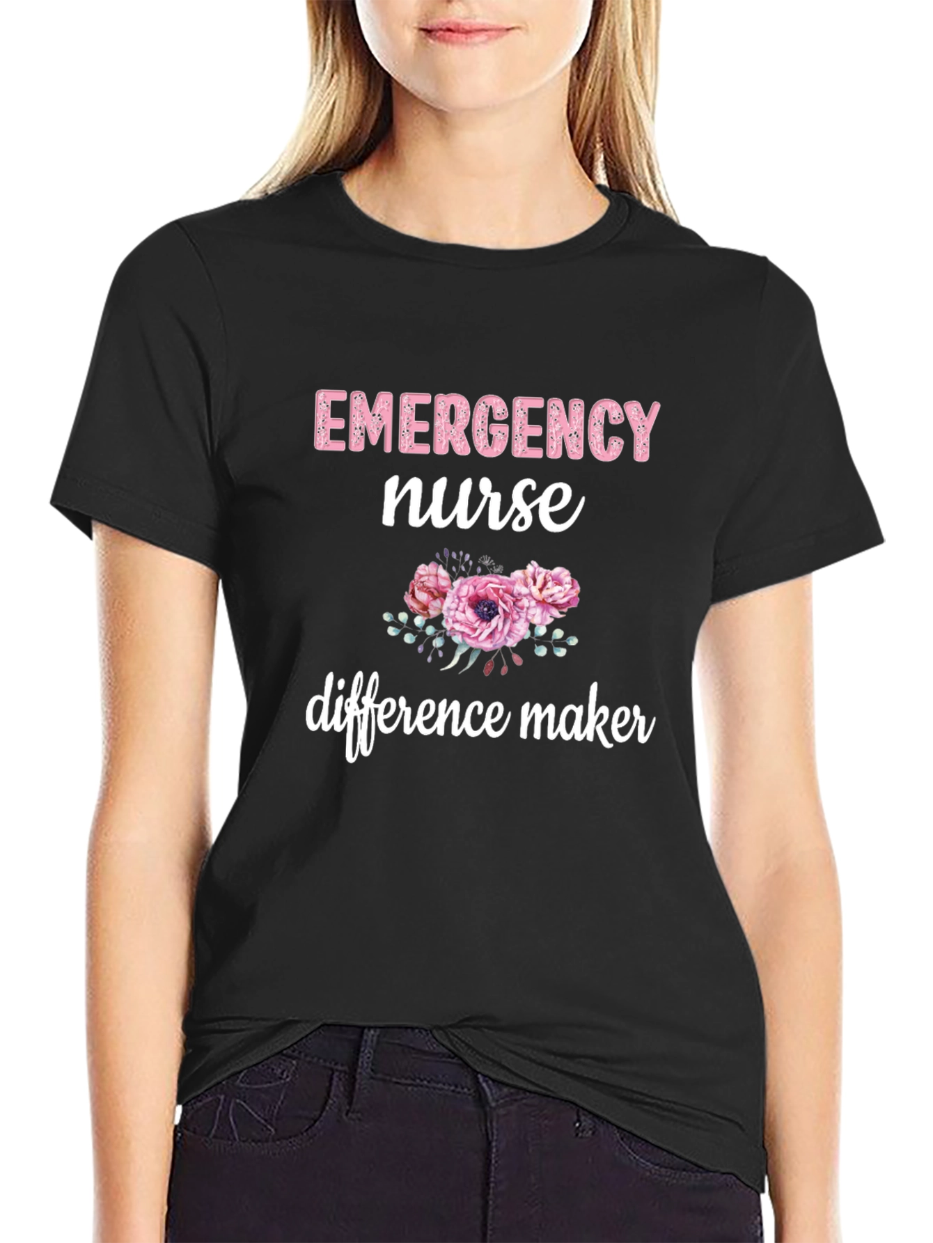 Emergency Nurse Difference Maker T-Shirt