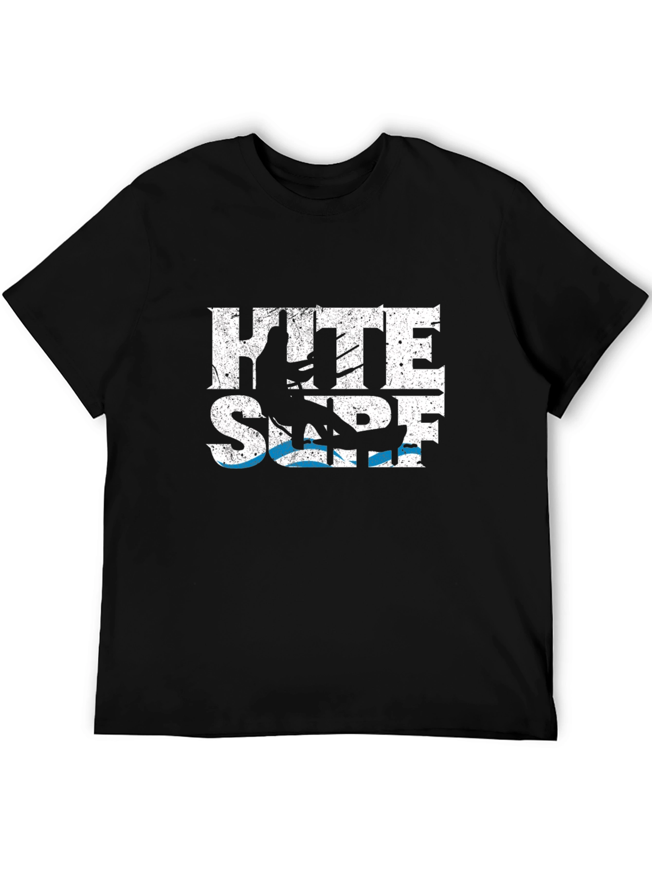 Kite Surf Graphic Tee - Black