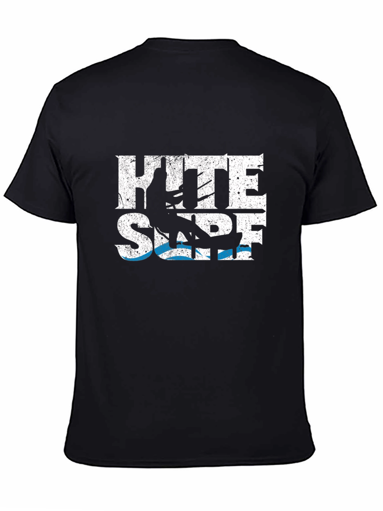 Kite Surf Graphic Tee - Black