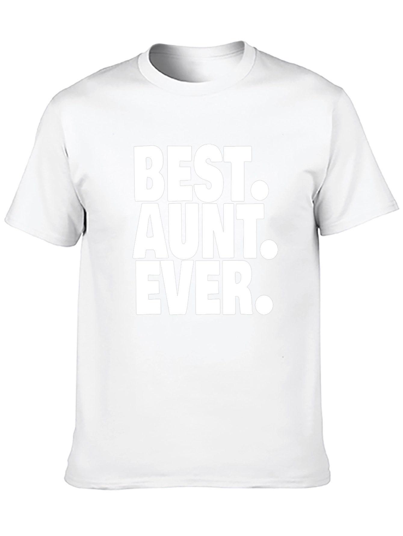 Best Aunt Ever Black T-Shirt